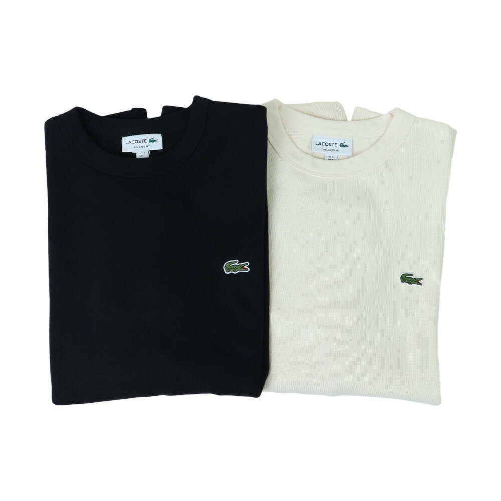 Lacoste ラコステ Tシャツ メンズ 長袖 ロンT ヘビーウェイトシングル