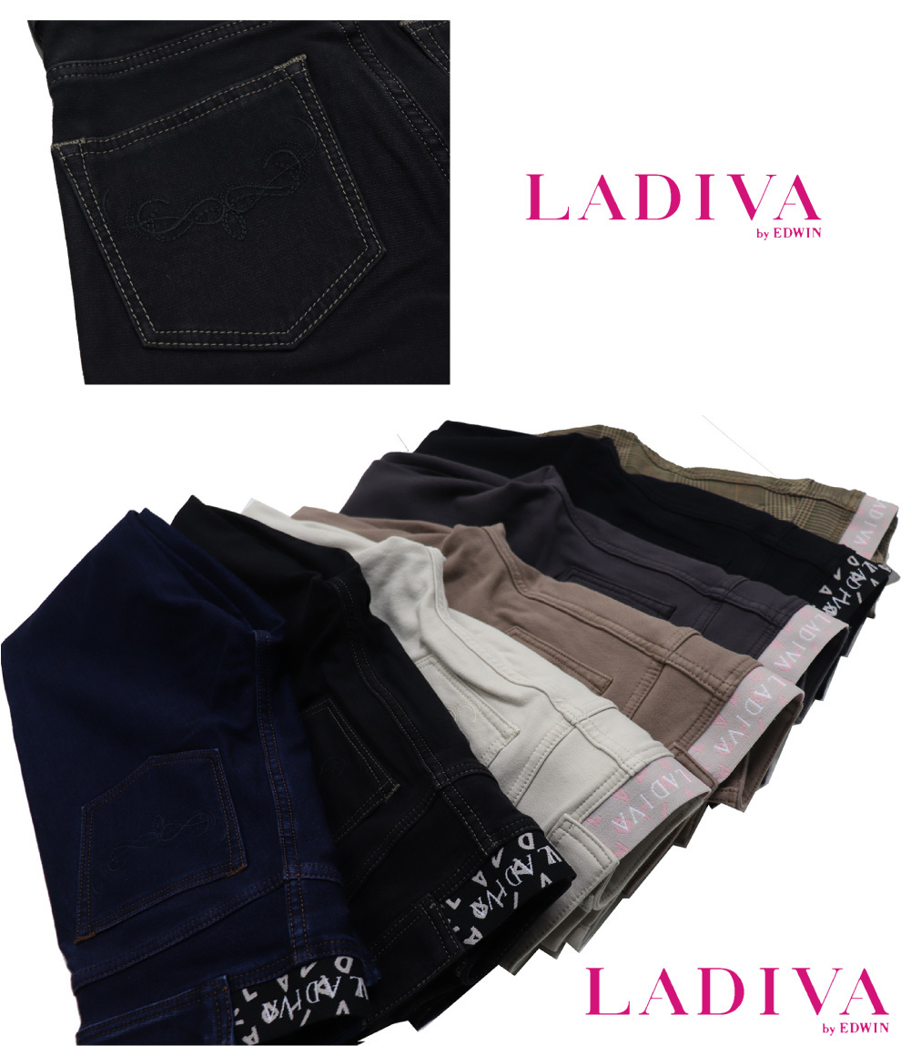 LADIVA(ラディーバ) by EDWIN BODY FIRE LADIES ANKLE FIT SKINNY / レディース 暖パン  アンクルフィット デニム スキニー レギンス VL112W-326 SALE : vl112w-326 : REGAS - 通販 -  Yahoo!ショッピング