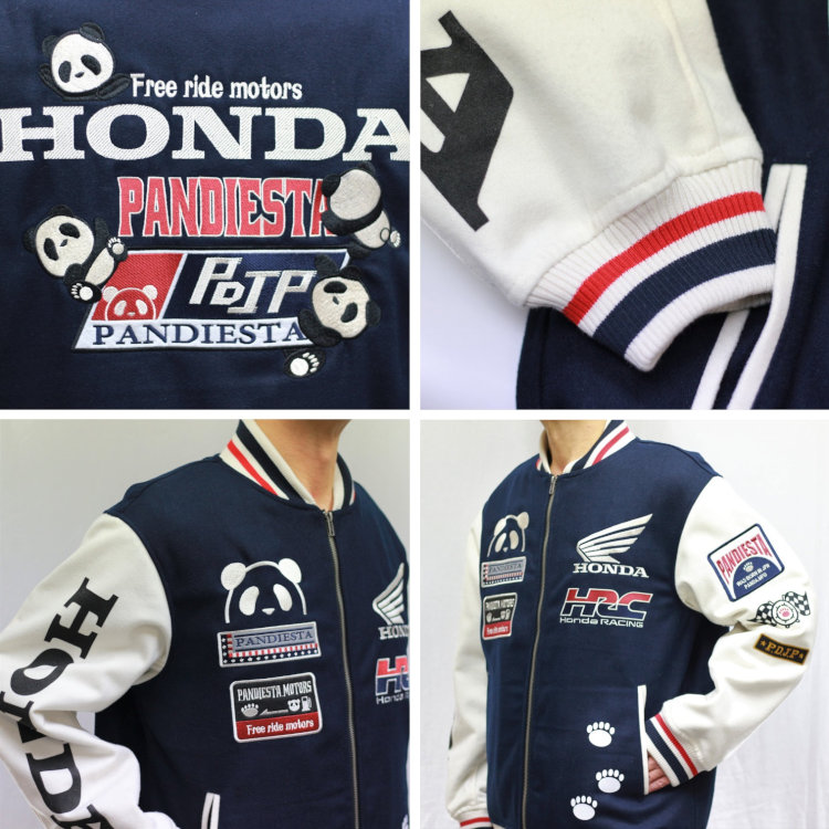 HONDA×パンディエスタ HRC TEAMスタジアムブルゾン 592505 パンダ アメカジ バイク レース WGP モータースポーツ ホンダ× PANDIESTA JAPAN : 592505 : SCRIPT - 通販 - Yahoo!ショッピング