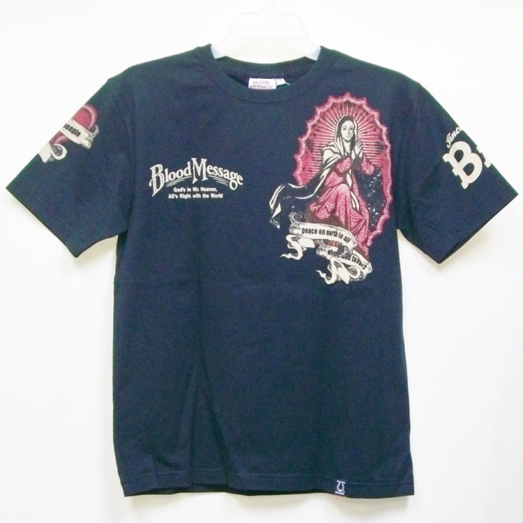 BLOOD MESSAGE ブラッドメッセージ MESSAGE半袖Tシャツ BLST