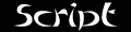 SCRIPT ロゴ