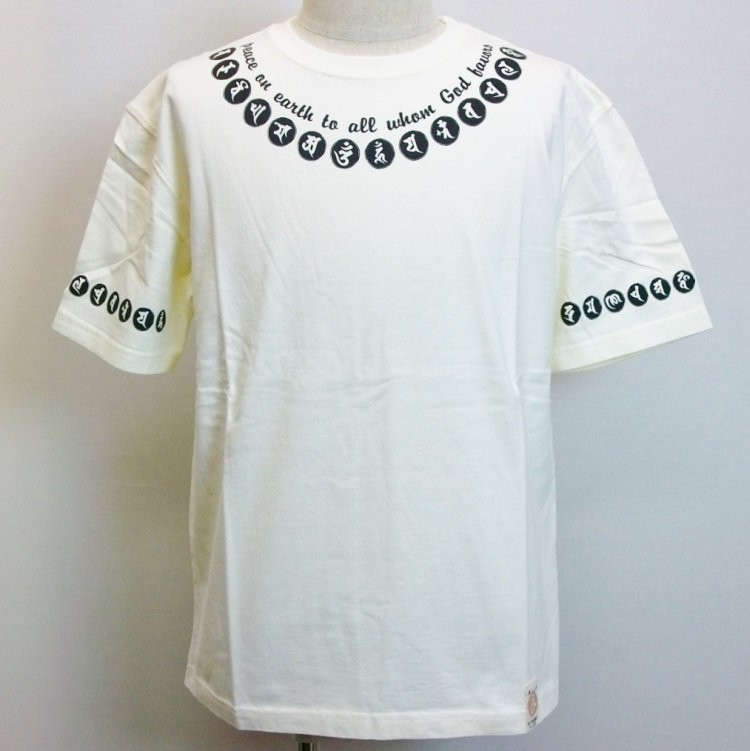 爆烈爛慢娘 ばくれつらんまんむすめ バクマン バクラン半袖Tシャツ RMT-246 梵字/和柄 爆裂