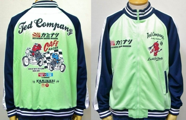 TEDMAN（テッドマン） TEDMAN×カミナリ コラボジップジャージ TDKMJS