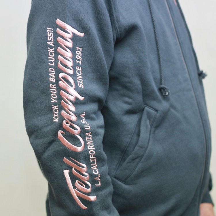 TEDMAN（テッドマン） テッドマン刺繍スウェットパーカー TDSP-150