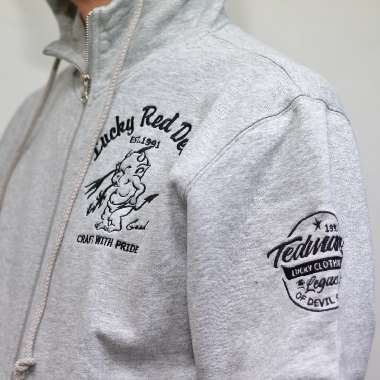 TEDMAN（テッドマン） テッドマン刺繍スウェットパーカー TDSP-150