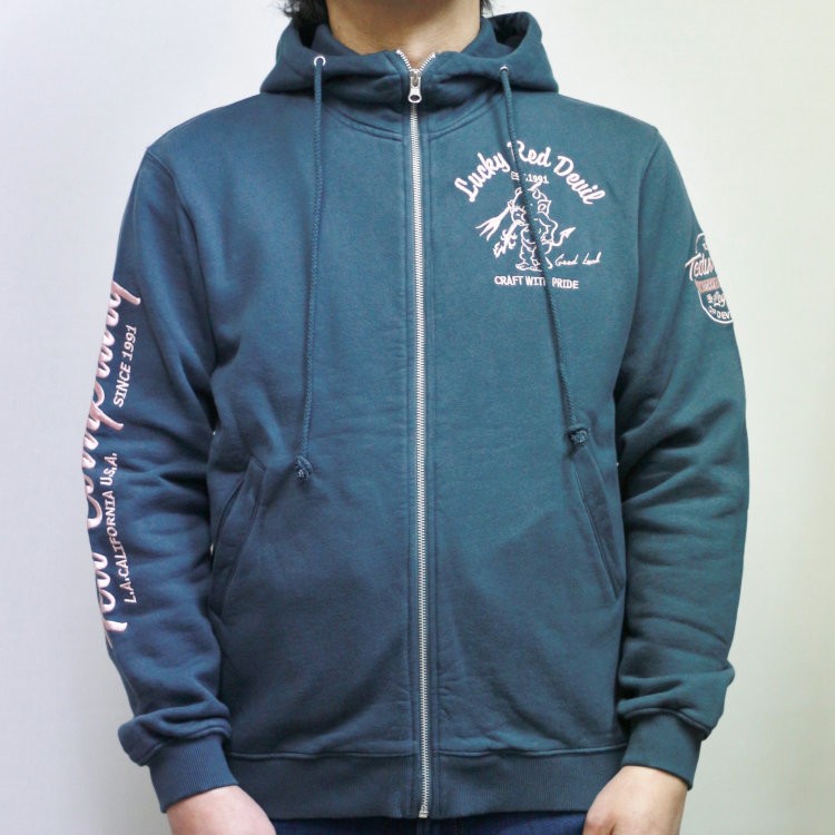 TEDMAN（テッドマン） テッドマン刺繍スウェットパーカー TDSP-150