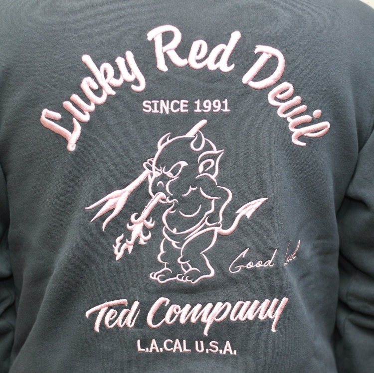 TEDMAN（テッドマン） テッドマン刺繍スウェットパーカー TDSP-150