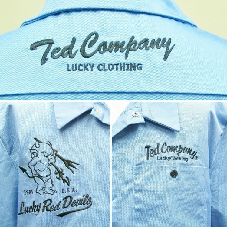 TEDMAN（テッドマン） TEDMAN半袖ワークシャツ TES-1000 アメカジ