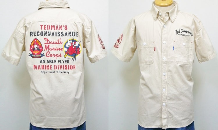 ted man XL半袖ワークシャツ TEDMAN（テッドマン） テッドマン半袖ワークシャツ TES-800 /アメカジ