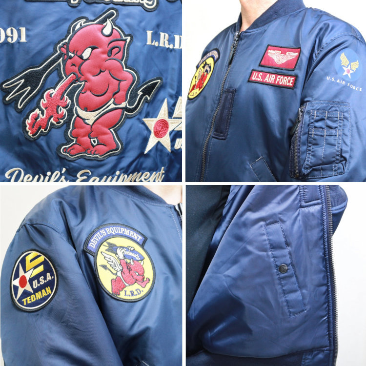 TEDMAN（テッドマン） TEDMAN MA-1 TMA-570 アメカジ バイカー