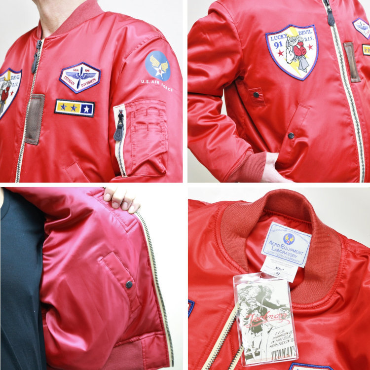 TEDMAN（テッドマン） TEDMAN MA-1 TMA-580 アメカジ バイカー