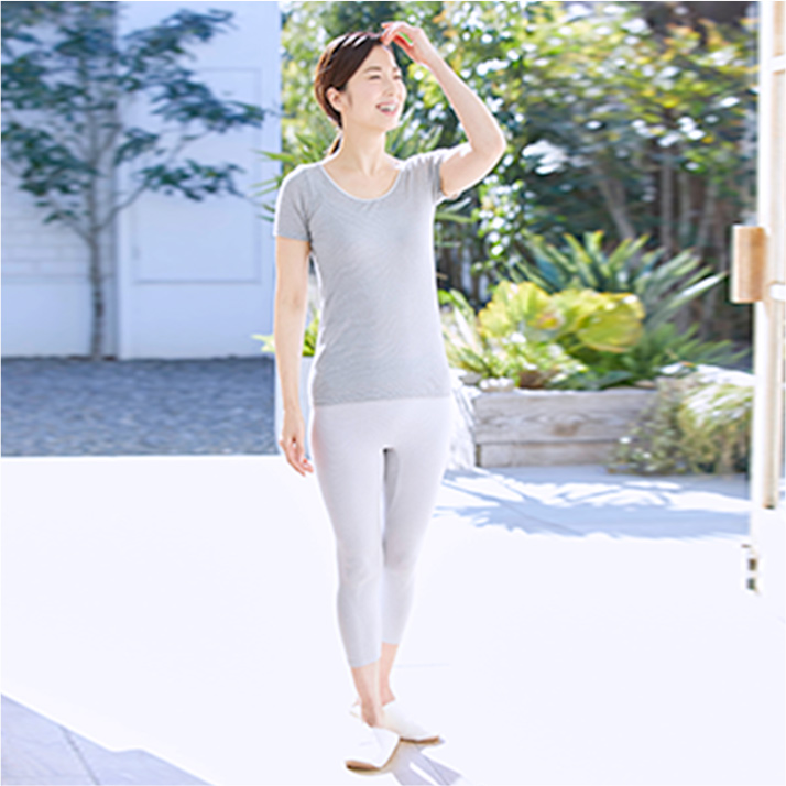 BSファイン ［2枚組］[BSファイン]7分丈スパッツ【公式】｜インナー