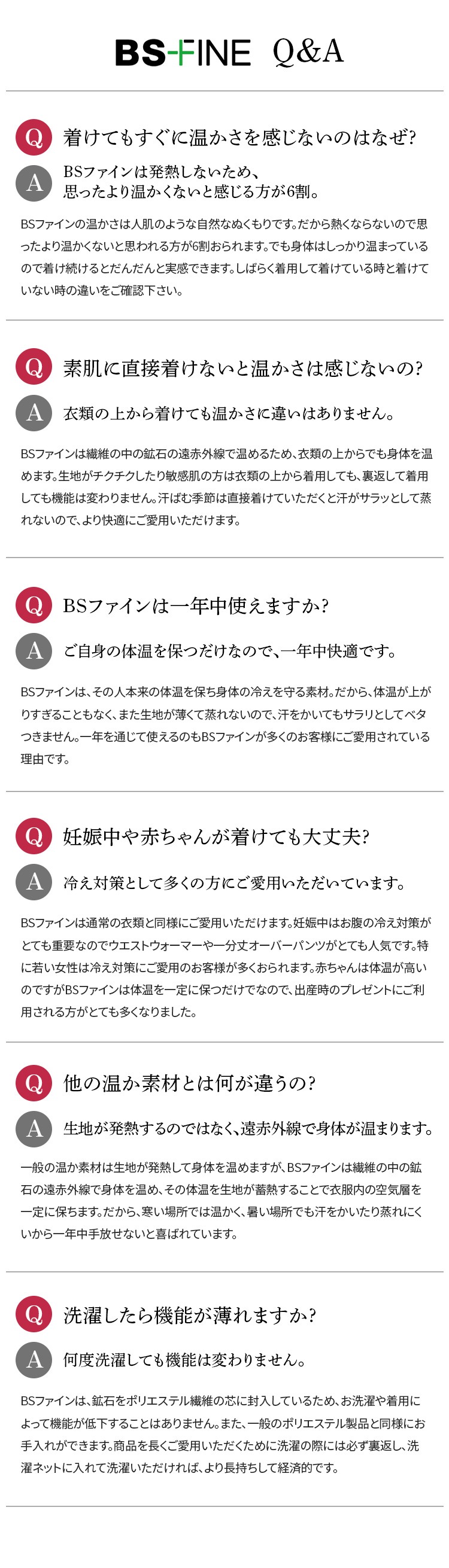 BS-FINE Q&A