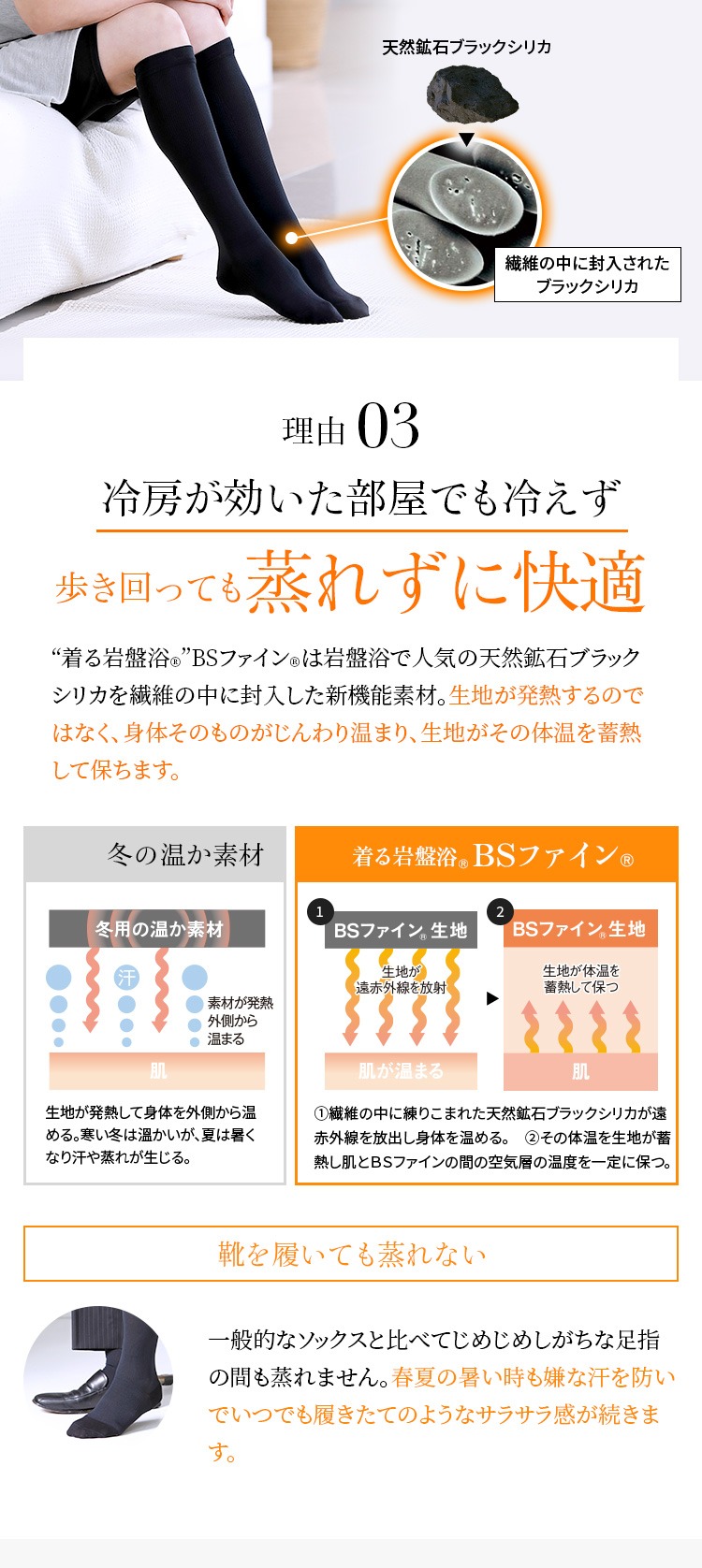BSファイン ［1足/1組］[BSファイン]着圧ソックス【公式】｜靴下