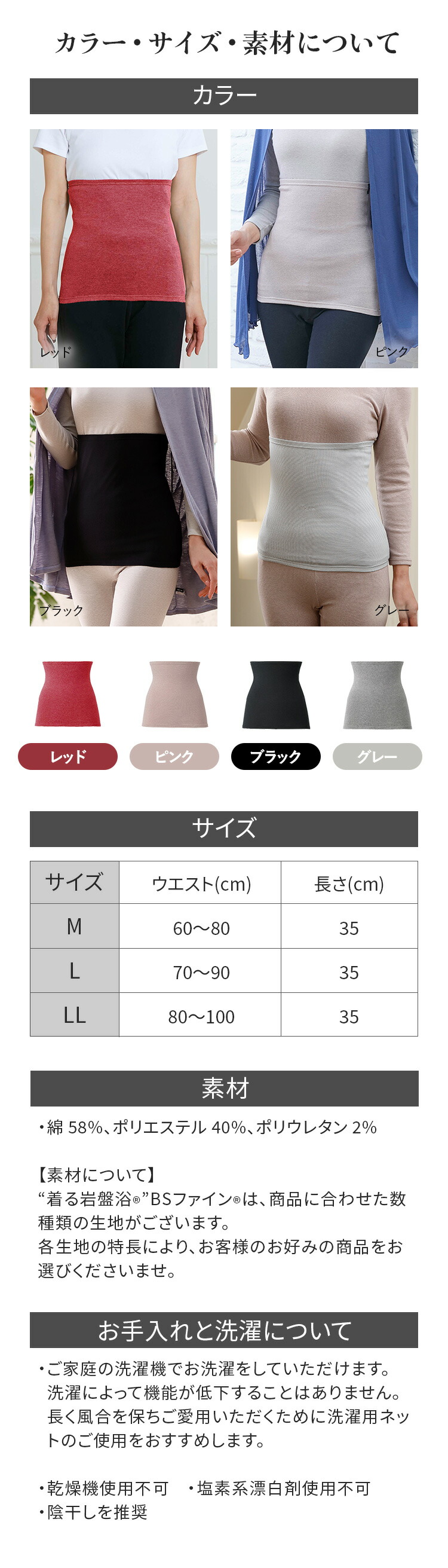 BSファイン [BSファイン]プレミアムウエストウォーマー(男女兼用腹巻き