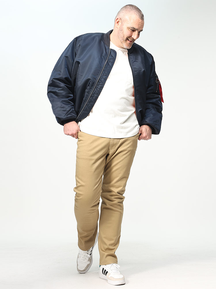 MA-1 ジャケット ALPHA INDUSTRIES 4L アルファ Alpha Industries MA-1ジャケット 大きいサイズ メンズ 中綿