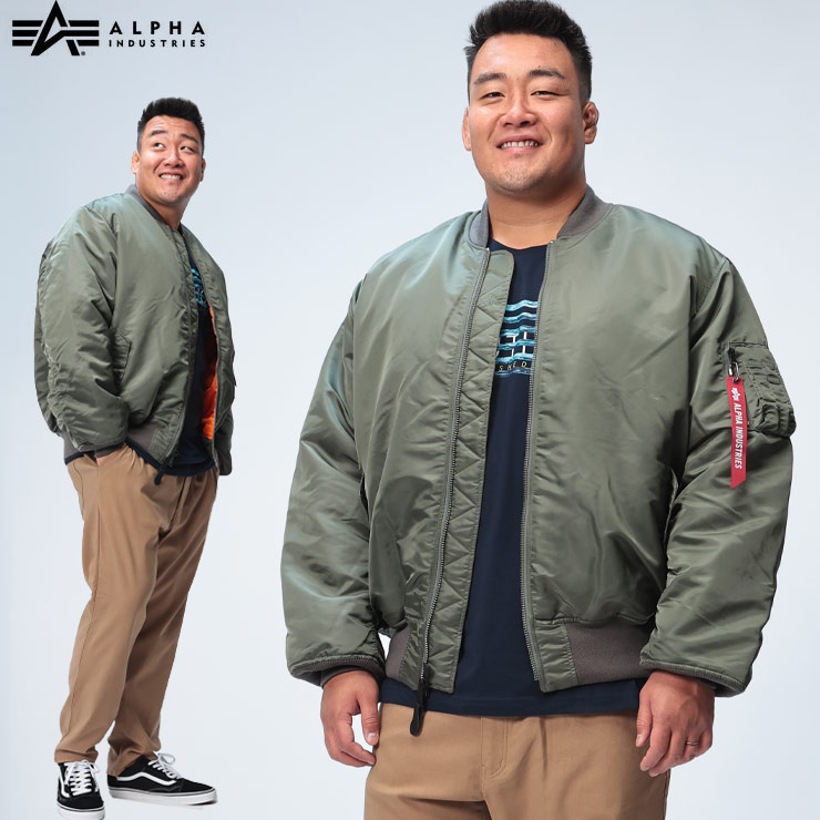 ALPHA アルファインダストリー MA-1 サイズ M フライトジャケット Alpha Industries（アルファ・インダストリーズ） MA-1 フライト