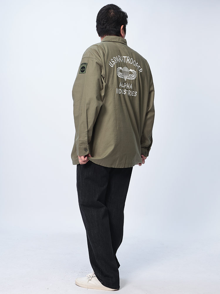 送料込★ALPHA INDUSTRIES★ Double Layer 半袖Tシャツ Alpha Industries 【10％OFFクーポン対象】ALPHA INDUSTRIES INC