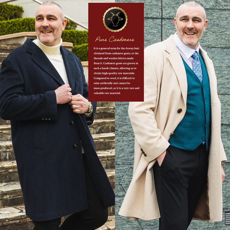 B＆T CLUB（ビーティークラブ） チェスターコート メンズ 大きいサイズ