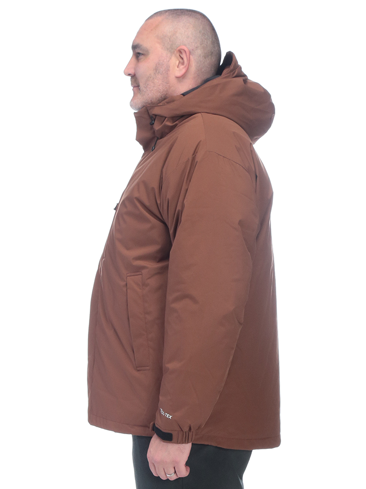 大きいサイズメンズ洋服のサカゼン ダウン フード ジップ 秋 冬 B＆T CLUB（ビーアンドティークラブ） 