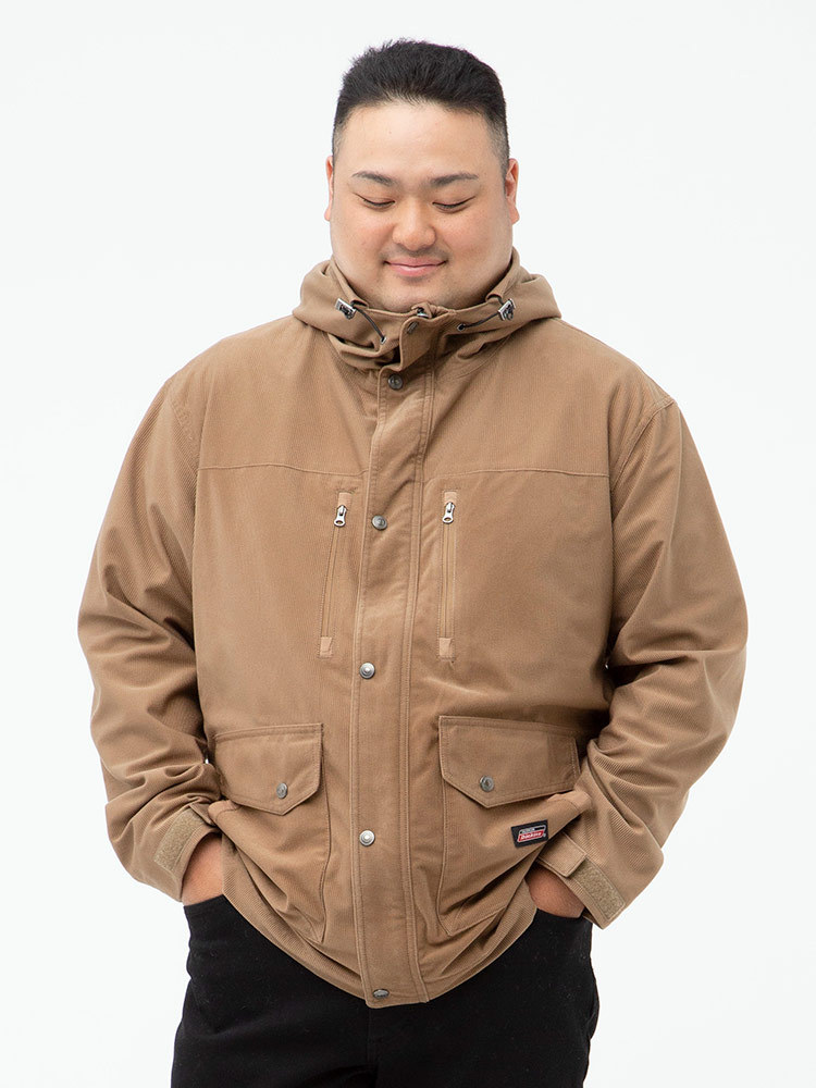 大きいサイズメンズ洋服のサカゼン ジャケット ブルゾン パーカー 秋 冬 フード シンプル ポケット Dickies（ディッキーズ） 