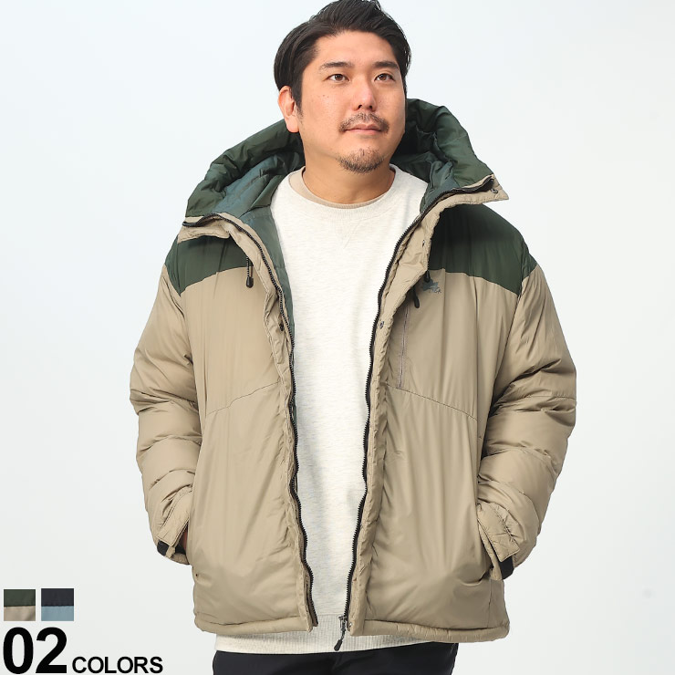 LOGOS park] メンズ 大きいサイズ ブランド アウター ダウン 中綿