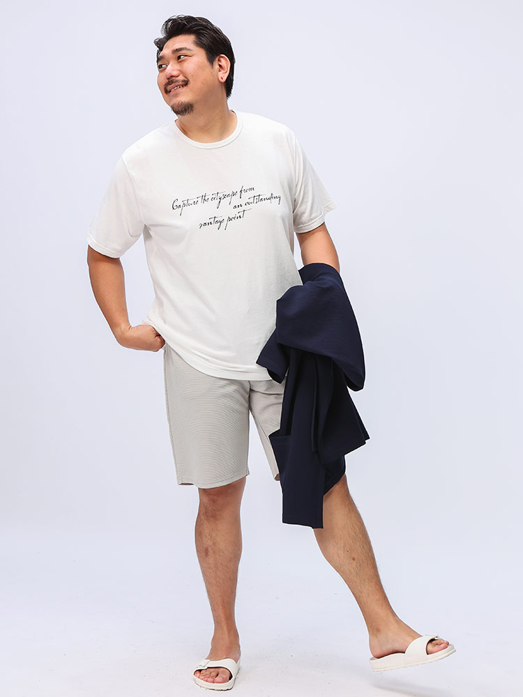 【お洒落メンズへ】Louis Vuitton コットン Tシャツ 半袖 LOUIS VUITTON - ルイヴィトン コットンTシャツ メンズ Lの通販