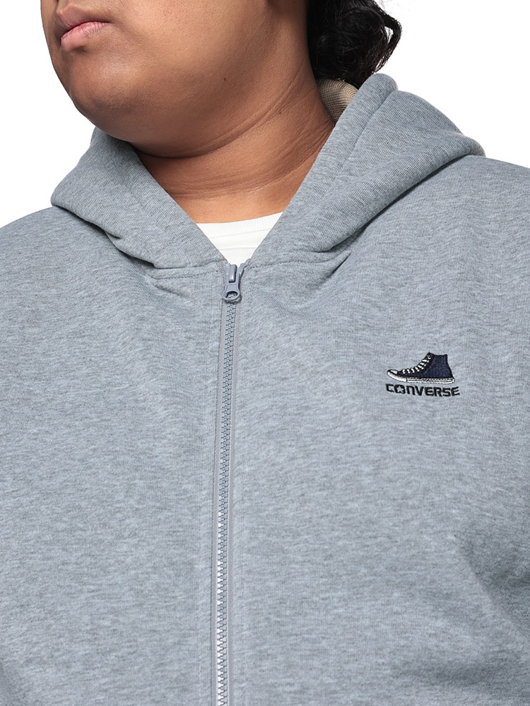 CONVERSE（コンバース） 長袖 パーカー メンズ 大きいサイズ ジップ