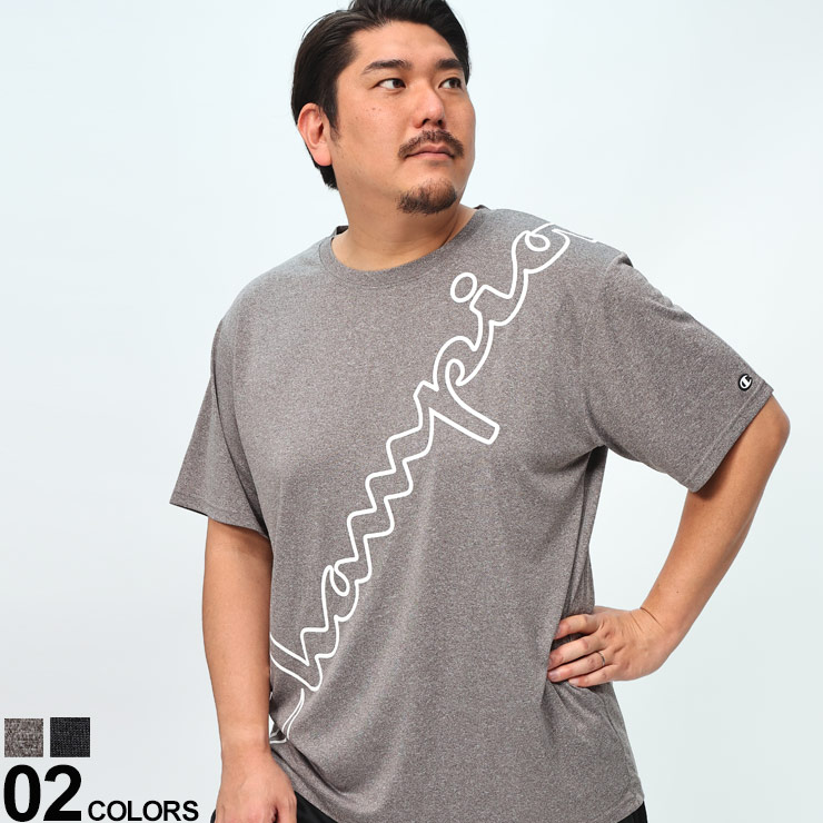 Champion 半袖 Tシャツ チャンピオン 速乾 防臭 UVカット