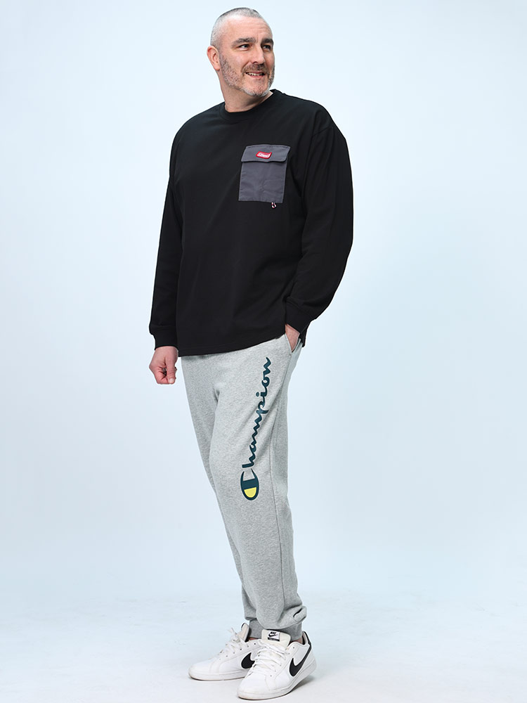 【新品セットアップ】チャンピオン 大きいサイズ スウェットシャツ パンツ 4L Champion チャンピオン スウェットパンツ 大きいサイズ メンズ