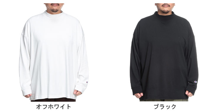 大きいサイズメンズ洋服のサカゼン トップス ユニセックス シンプル デイリー 袖ロゴ 秋 冬 Champion（チャンピオン） 