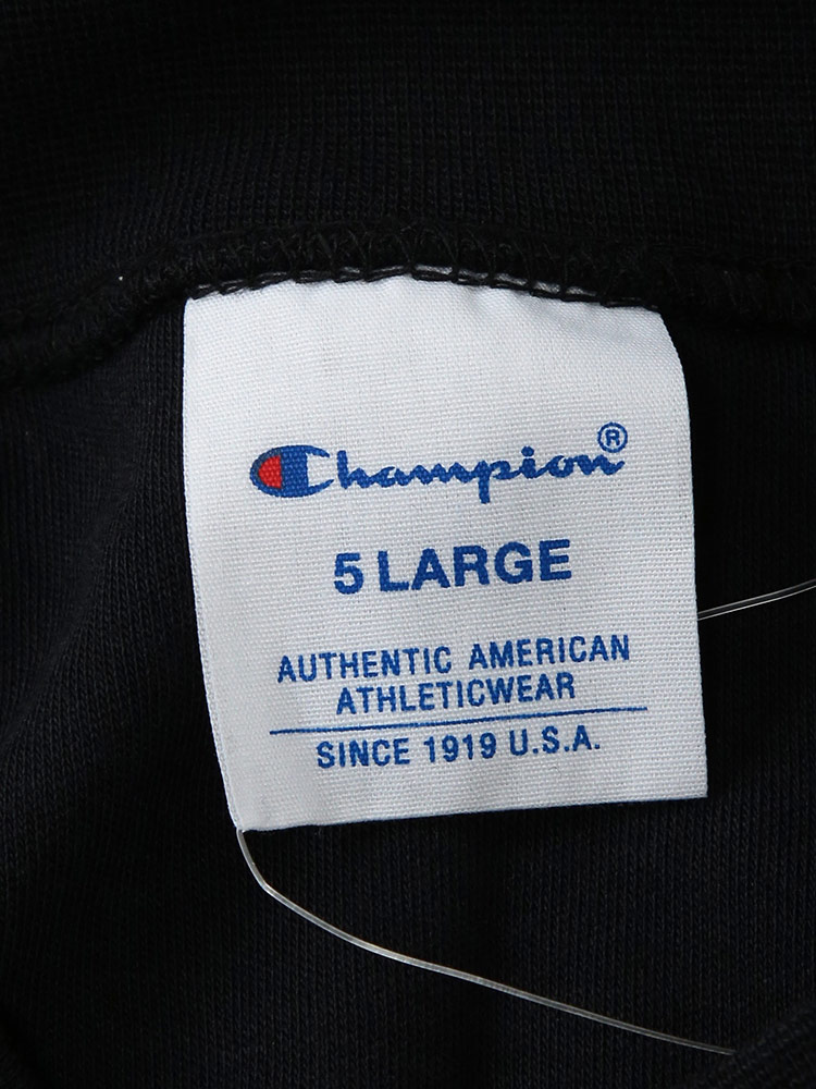 大きいサイズメンズ洋服のサカゼン トップス ユニセックス シンプル デイリー 袖ロゴ 秋 冬 Champion（チャンピオン） 