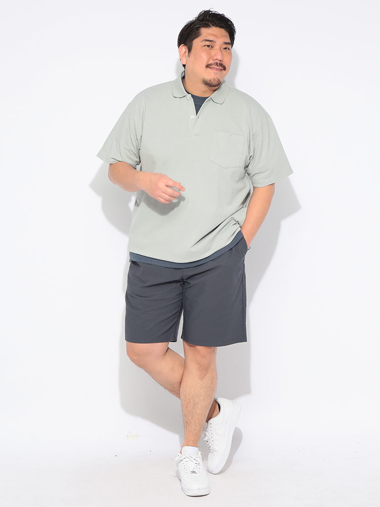 大きいサイズメンズ洋服のサカゼン トップス ポロ シャツ ポケット 春 夏 B＆T CLUB（ビーアンドティークラブ） 