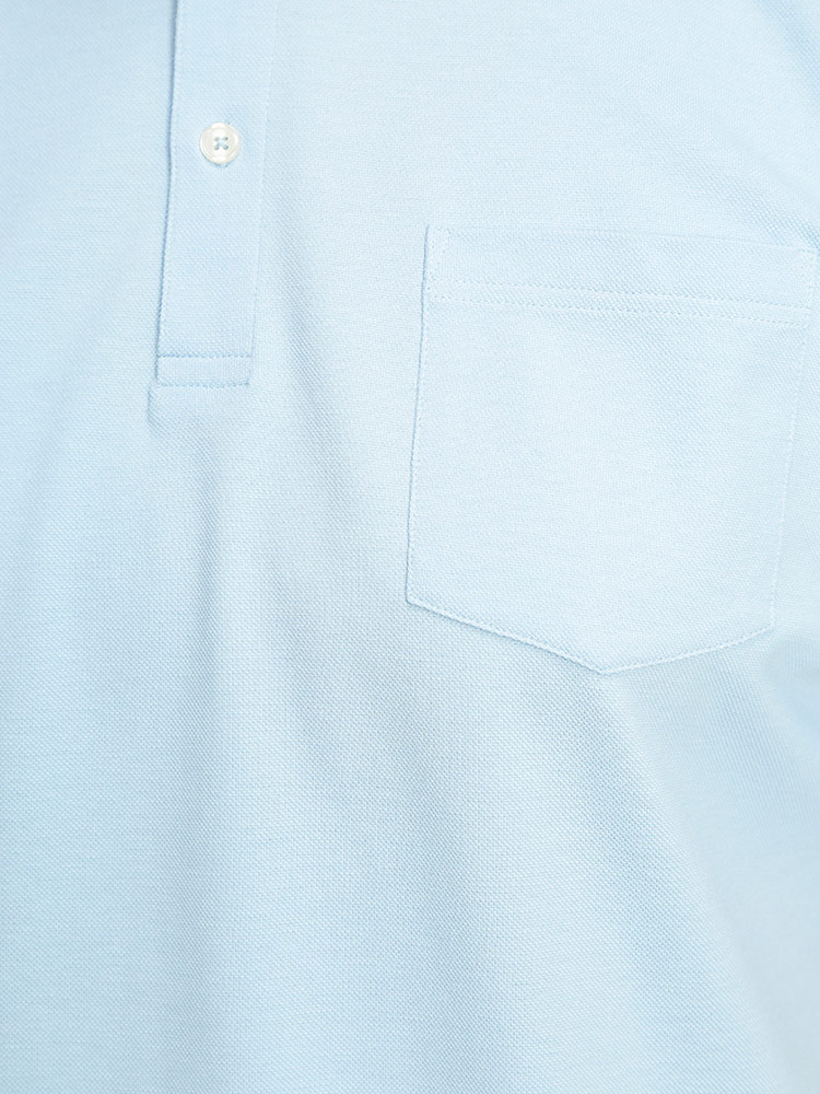大きいサイズメンズ洋服のサカゼン トップス ポロ シャツ ポケット 春 夏 B＆T CLUB（ビーアンドティークラブ） 
