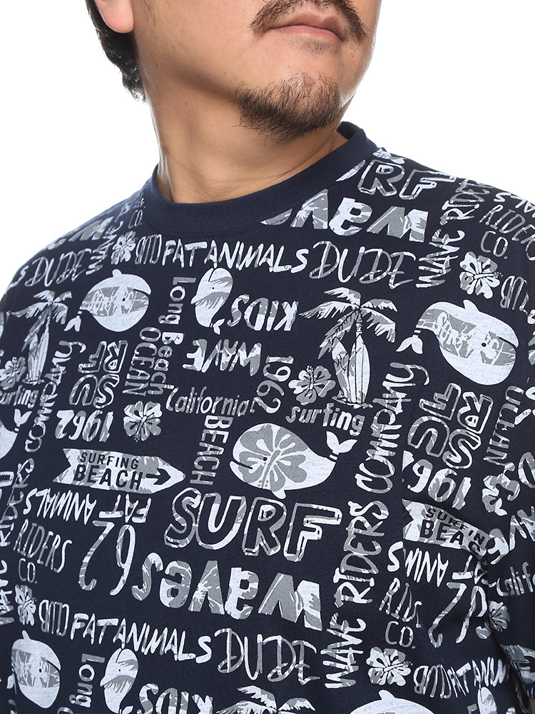 B＆T CLUB 当店独占販売 半袖Tシャツ FAT ANIMALS ファット