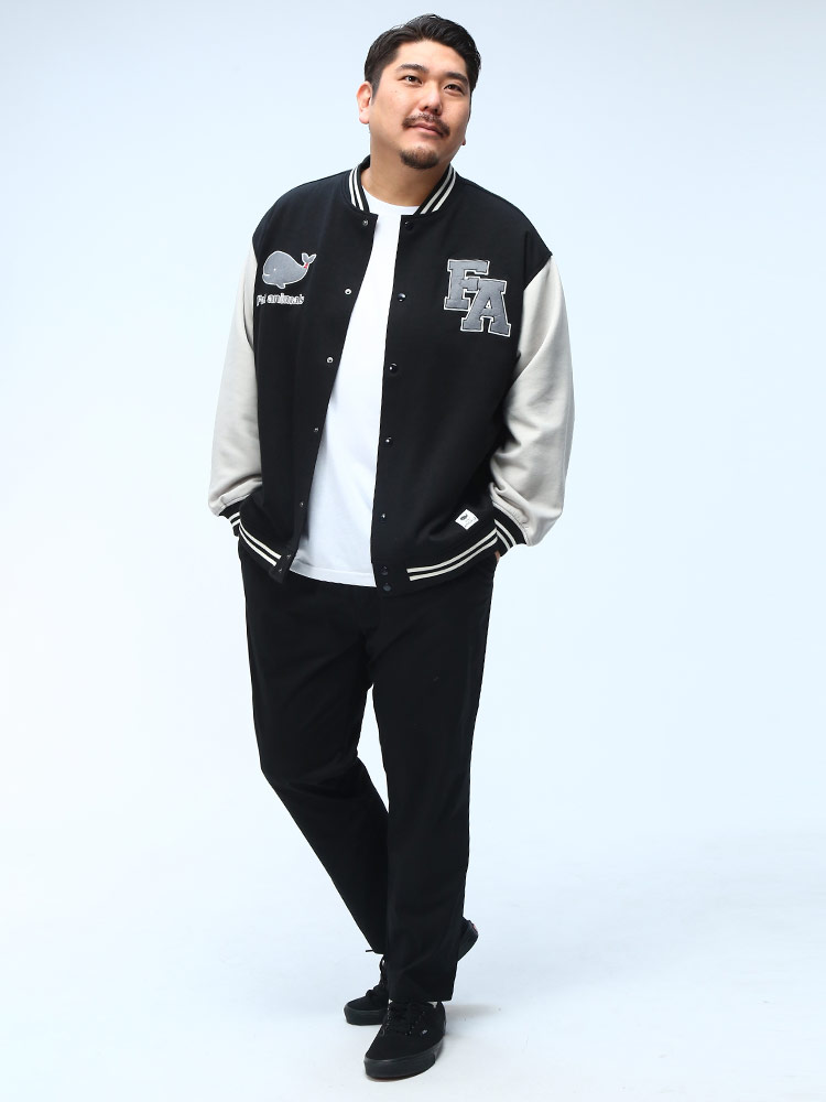 希少 FAT FAM’96 レザー スタジャン ワッペン 刺繍 入手困難 B＆T CLUB（ビーティークラブ） スタジャン メンズ 大きいサイズ B＆T