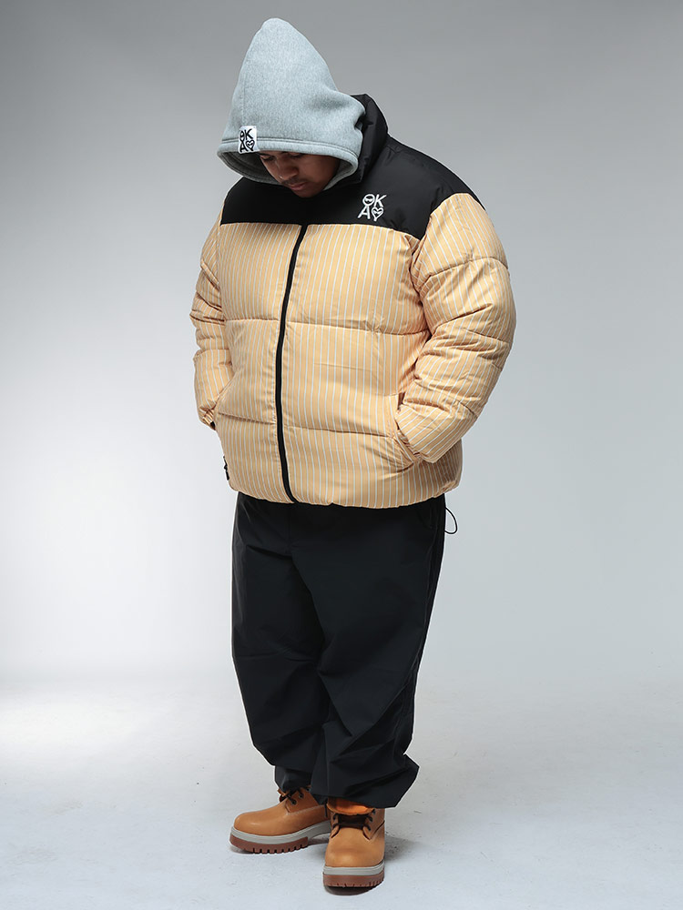 ALL OKAY オールオーケー 中綿 ブルゾン 1XL 2XL 3XL 大きいサイズ