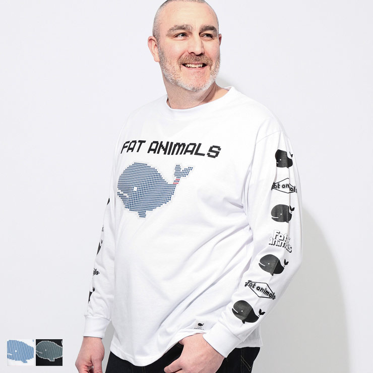 B＆T CLUB（ビーティークラブ） Tシャツ 長袖 メンズ 大きいサイズ FAT