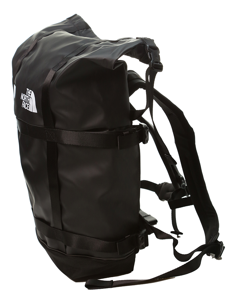 ノースフェイス バックパック 大きいサイズ メンズ COMMUTER PACK ROLL TOP デイパック リュック ブラック THE NORTH  FACE