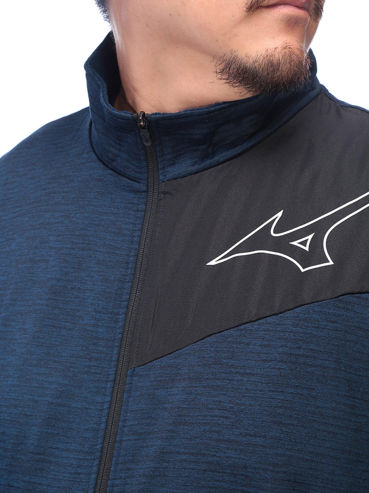 MIZUNO（ミズノ） トラックジャケット メンズ 大きいサイズ 裏ブロック