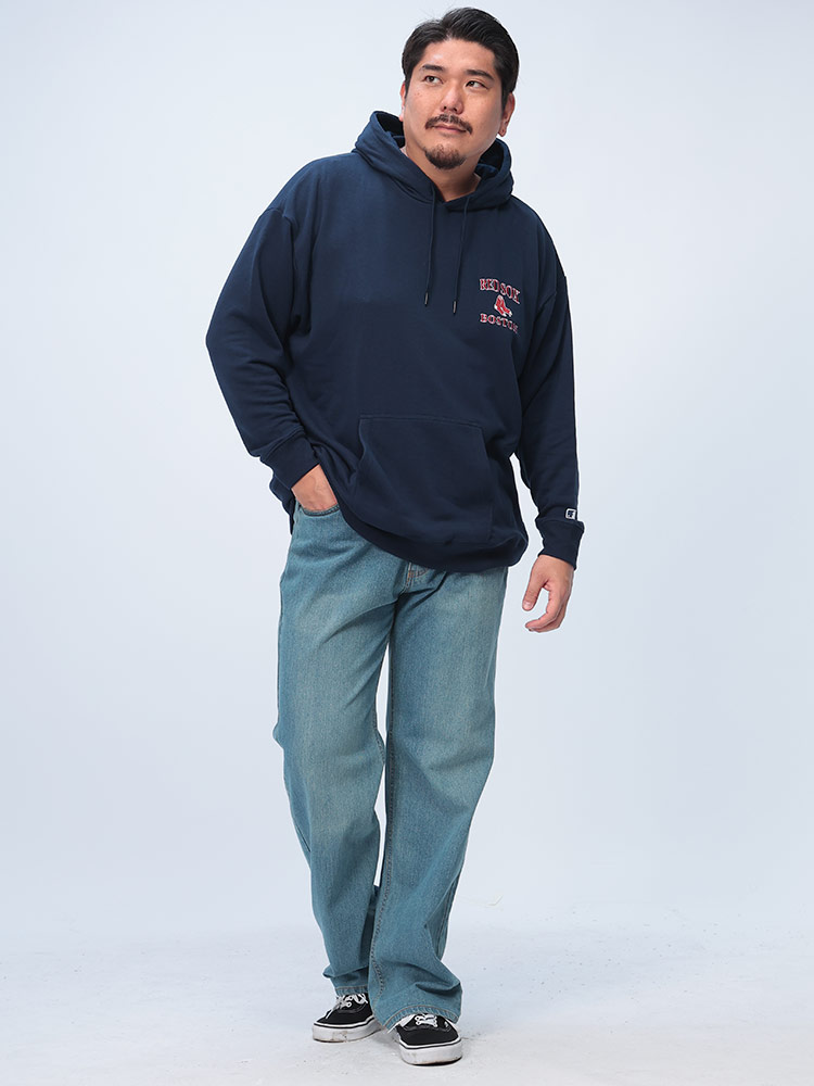 MLB パーカー メンズ 大きいサイズ スウェット チームロゴ ドジャース