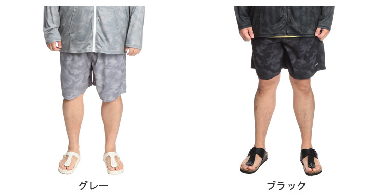 大きいサイズメンズ洋服のサカゼン ボトムス 水着 ハーフパンツ 海パン 海 プール ビーチ 春 夏 CONVERSE（コンバース） 