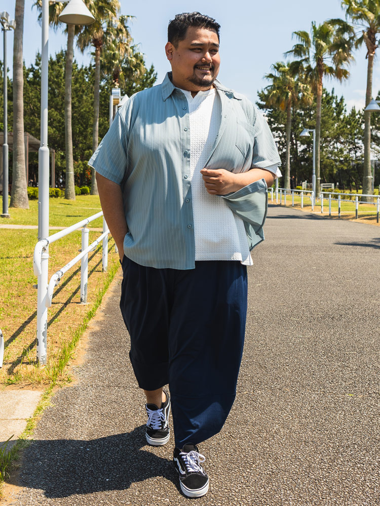 大きいサイズメンズ洋服のサカゼン 7分丈 スポーツ トレーニング PIMLICO（ピムリコ） 