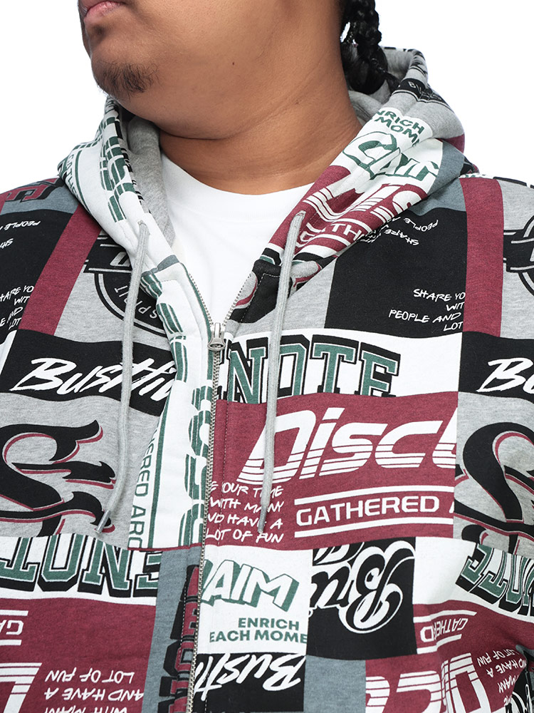 オールオーケー 長袖 パーカー メンズ 大きいサイズ 1XL 2XL 3XL