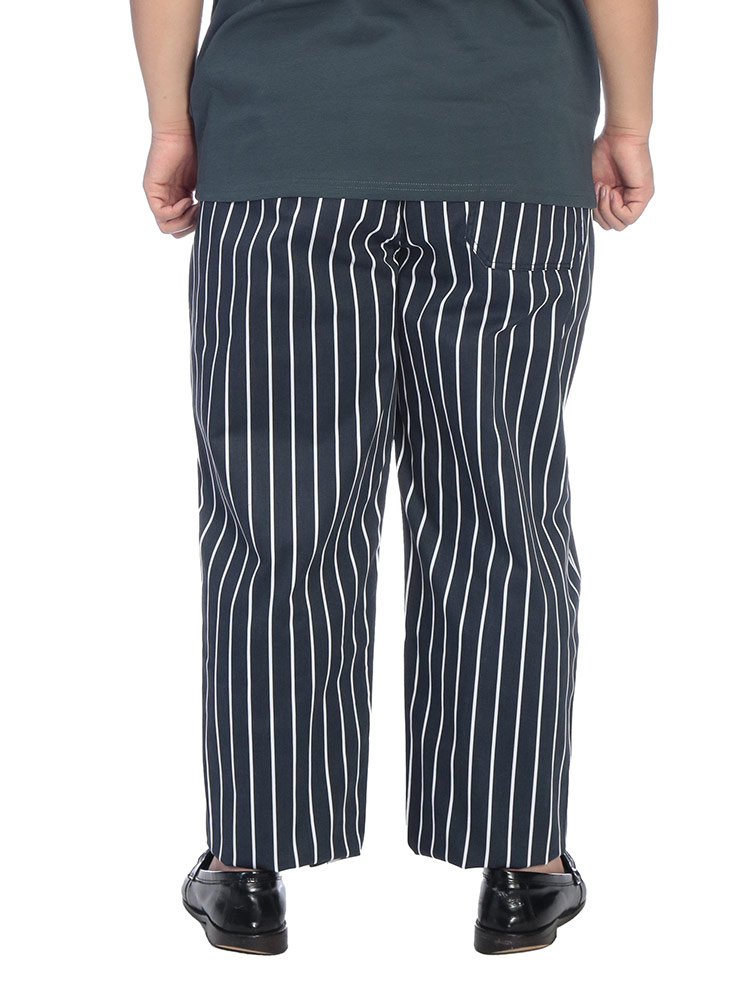 大きいサイズメンズ洋服のサカゼン ボトムス パンツ ロング チェック ストライプ B＆T CLUB（ビーアンドティークラブ） 