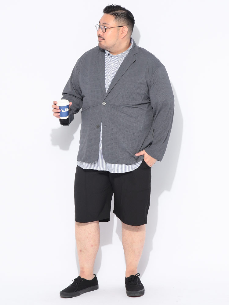 大きいサイズメンズ洋服のサカゼン ボトムス パンツ スポーツ アウトドア 春 夏 B＆T CLUB（ビーアンドティークラブ） 