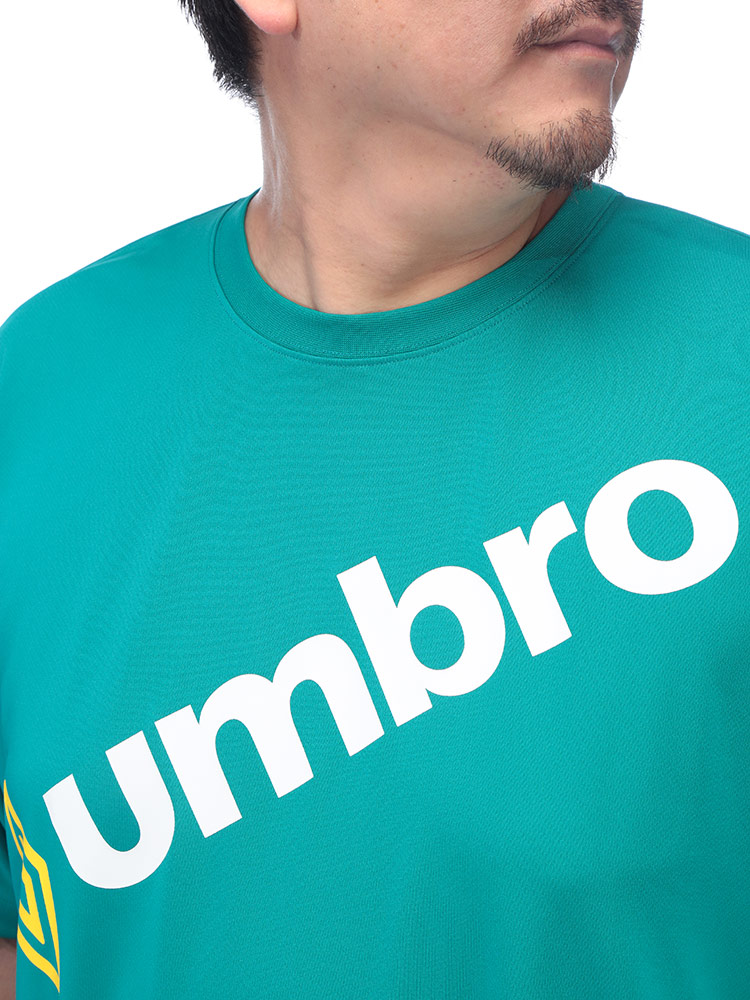 umbro（アンブロ） Tシャツ 半袖 メンズ 大きいサイズ吸水速乾 UV対策