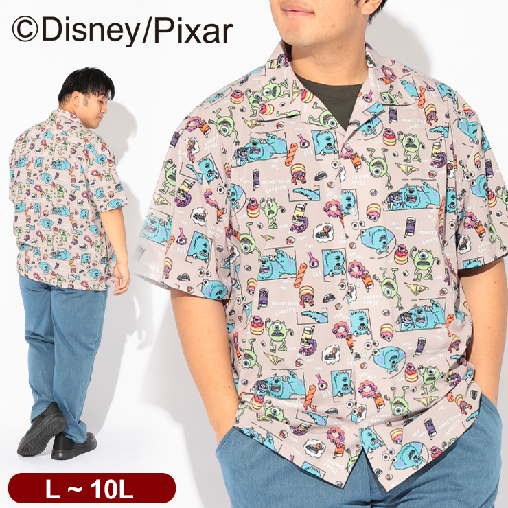 Disney（ディズニー） ディズニー / シャツ 半袖 メンズ 大きいサイズ