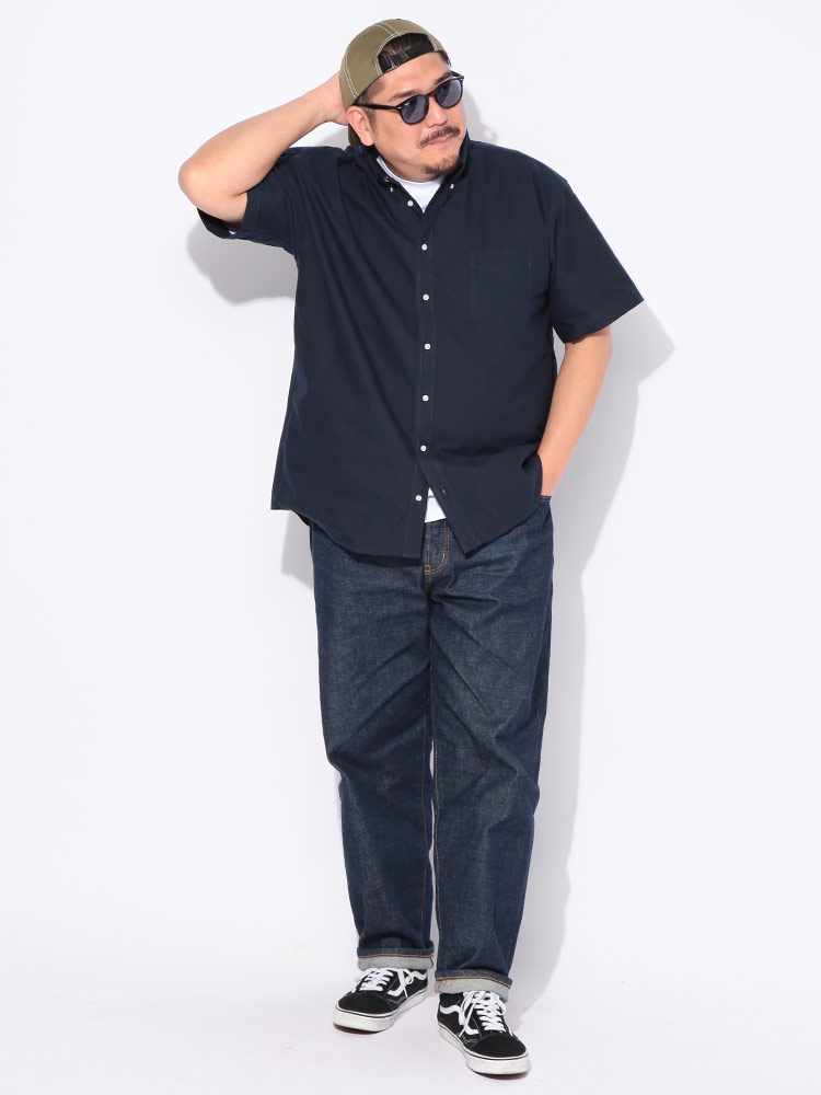 大きいサイズメンズ洋服のサカゼン トップス 半袖 カジュアルシャツ 春 夏 B＆T CLUB（ビーアンドティークラブ） 