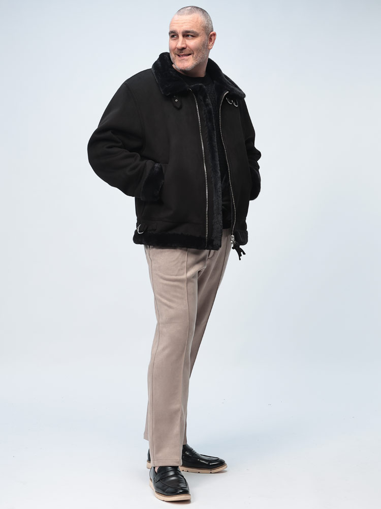 g-stage（ジーステージ） フェイクムートン ジャケット メンズ 大きい